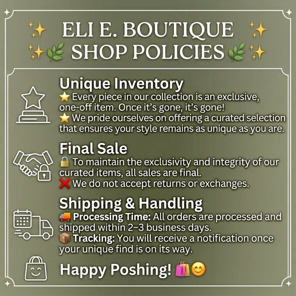 Shipping & Return Policy